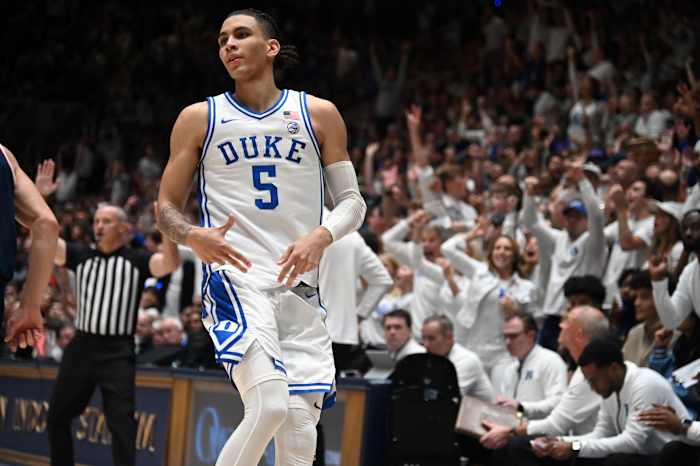 Duke basketball guard Tyrese Proctor